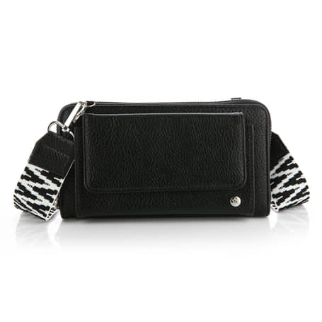 Crossbody Tasje met Luxe Band zwart