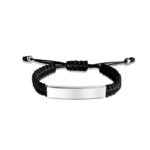 Heren Armband met Naam zilver