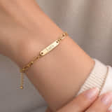 Charlery Schakelarmband met 1 Naam