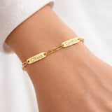Charlery Schakelarmband met 2 Namen