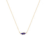 Ketting Jade blauw