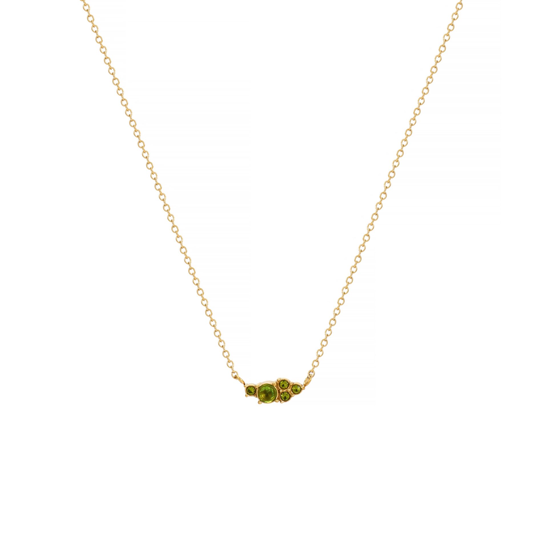 Ketting Jade groen