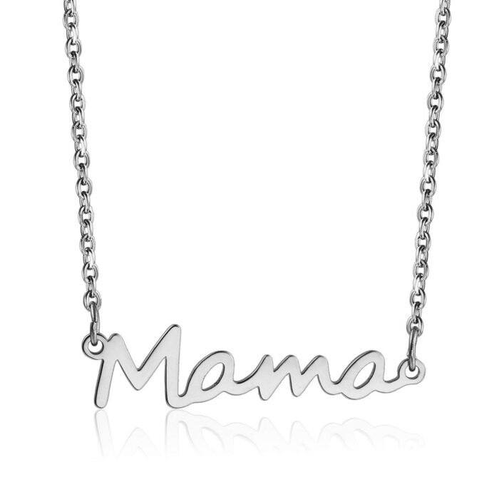 Mama Ketting zilver