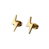 Oorbellen Studs Bliksem goud
