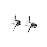 Oorbellen Studs Bliksem zilver