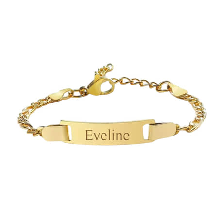 Dames Armband met Naam goud