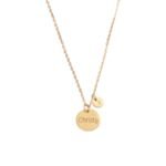 Ketting met Naam en 1 Initiaal