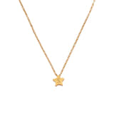 Ketting ster 1 Initiaal goud