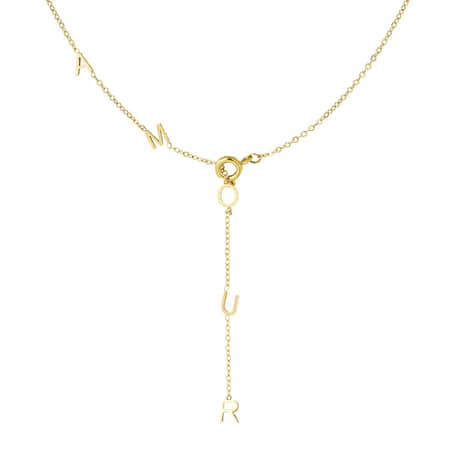 Lange Ketting Amour goud