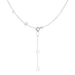 Lange Ketting Amour zilver