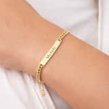 Dames Schakelarmband met Naam