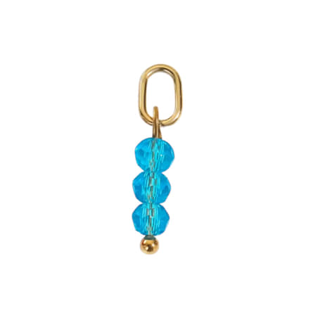 CYO Aqua Blauw Kralen Bedel