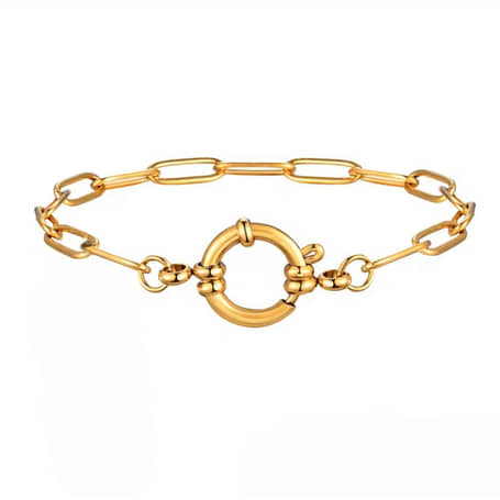 CYO Schakelarmband rond goud