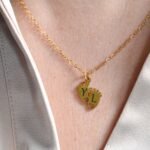 Geboorteketting Baby Voetjes en Initialen
