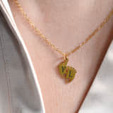 Geboorteketting Baby Voetjes en Initialen