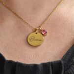 Naam Ketting met Geboortesteen
