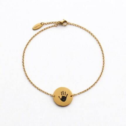 Charlery Armband met Handafdruk goud