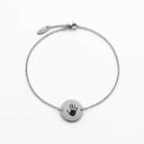 Charlery Armband met Handafdruk zilver