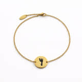 Charlery Armband met Voetafdruk goud