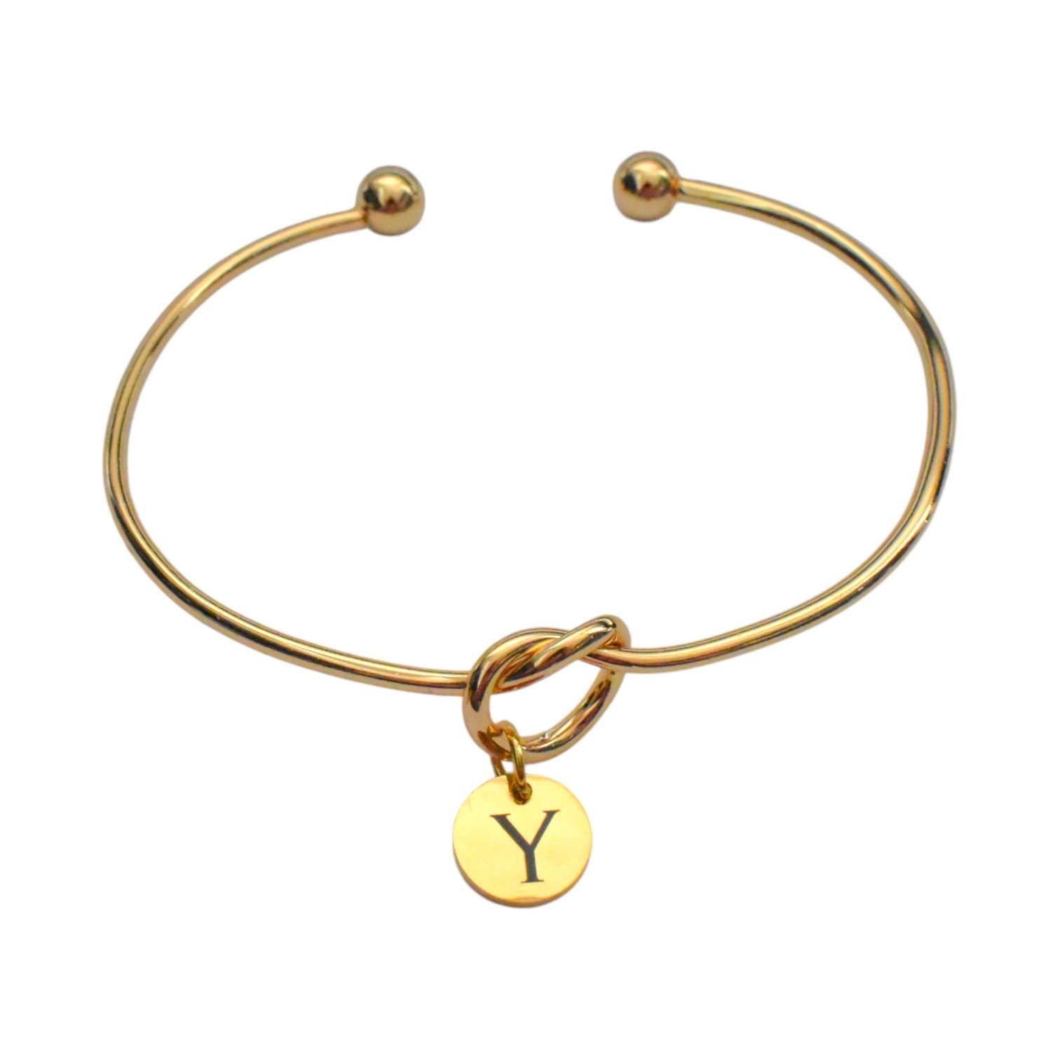 Charlery Bangle met 1 Initiaal goud Charlery Bangle met 1 Initiaal goud