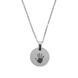 Charlery Ketting met Handafdruk zilver