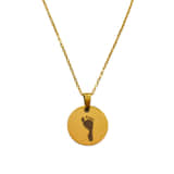 Charlery Ketting met Voetafdruk goud