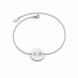 Charlery Munt Armband met 2 Initialen