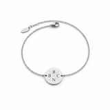 Charlery Munt Armband met 4 Initialen