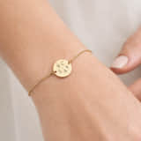 Charlery Munt Armband met 5 Initialen