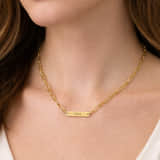 Charlery Schakelketting met 1 Naam