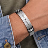 Heren Armband met Gravure