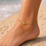 Charlery Enkelbandje Golden Turtle