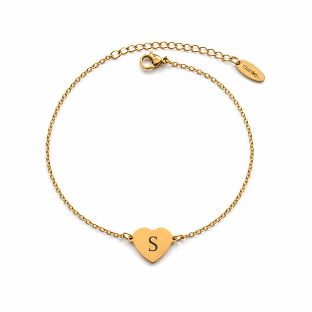 Charlery Hart Armband met Initiaal goud