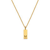 Charlery Initiaal Ketting goud
