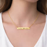 Charlery Ketting met Naam Bar