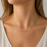 Charlery Schakelketting met 2 Namen