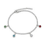 Charlery Armband met Geboortestenen zilver