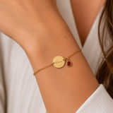 Charlery Armband met Naam en Geboortesteen