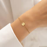 Charlery Minimalistische Initiaal Armband