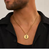 Charlery Heren Ketting Hondenpoot met Naam goud