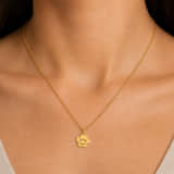 Charlery Ketting Hondenpoot met Naam goud