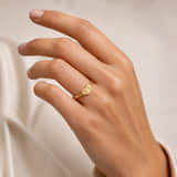 Charlery Ring Hart 2 Initialen
