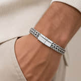 Heren Armband met Initialen zilver