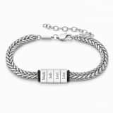 Charlery Heren Armband met Namen of Initialen