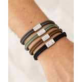 Touw Armband met Namen of Initialen Alle Kleuren
