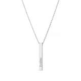 Charlery Dames Ketting 3D Staaf - zilver