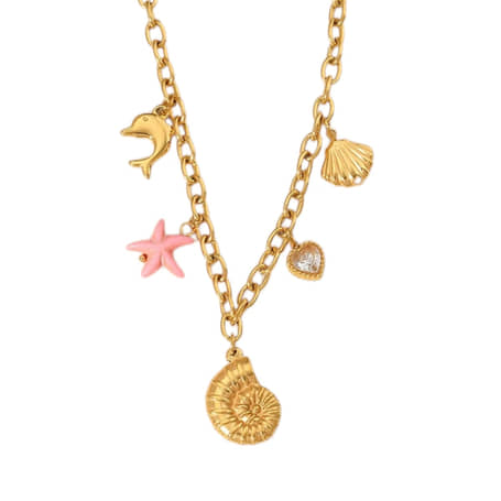 Ketting Saltwater Charms