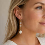 Charlery Oorbellen Isla Wit -Model 1