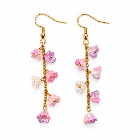Oorbellen Blossom Pink